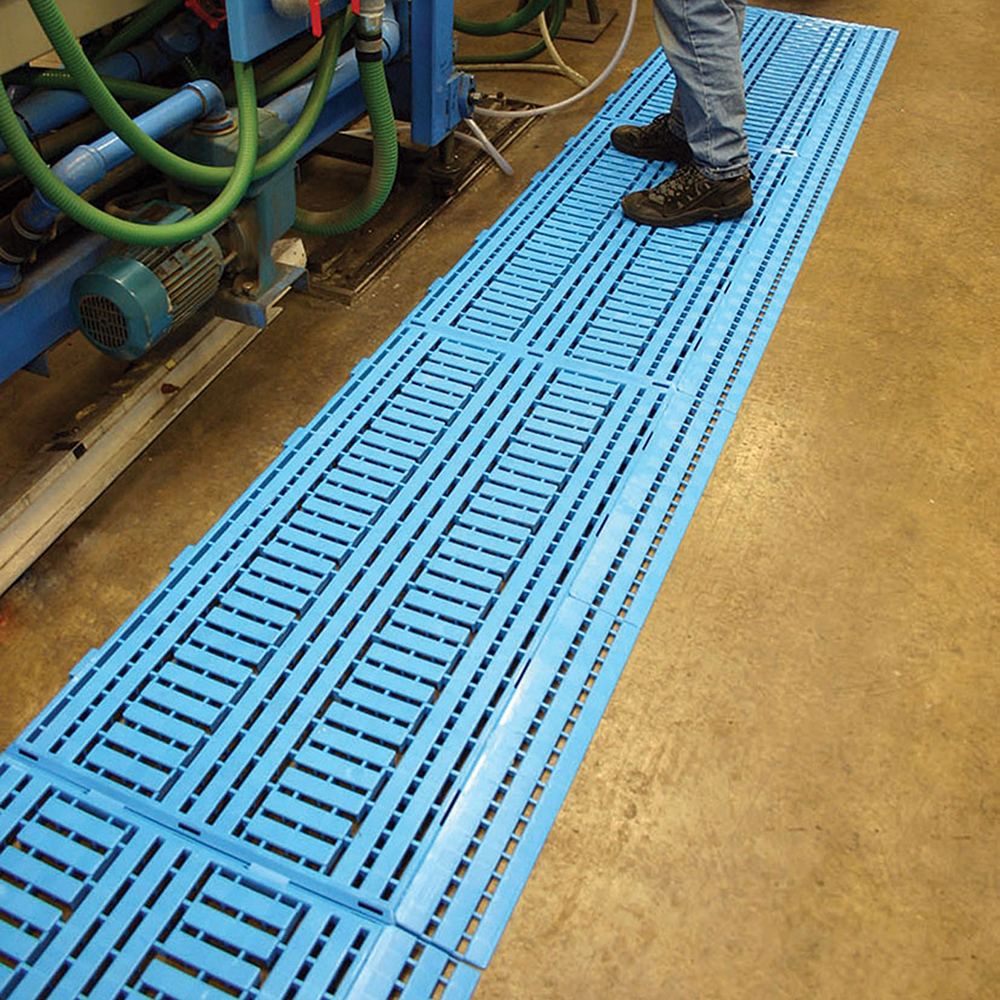 Arbeitsplatzmatte Fußbodenrost PE Sicherheitsmatte Coba work deck