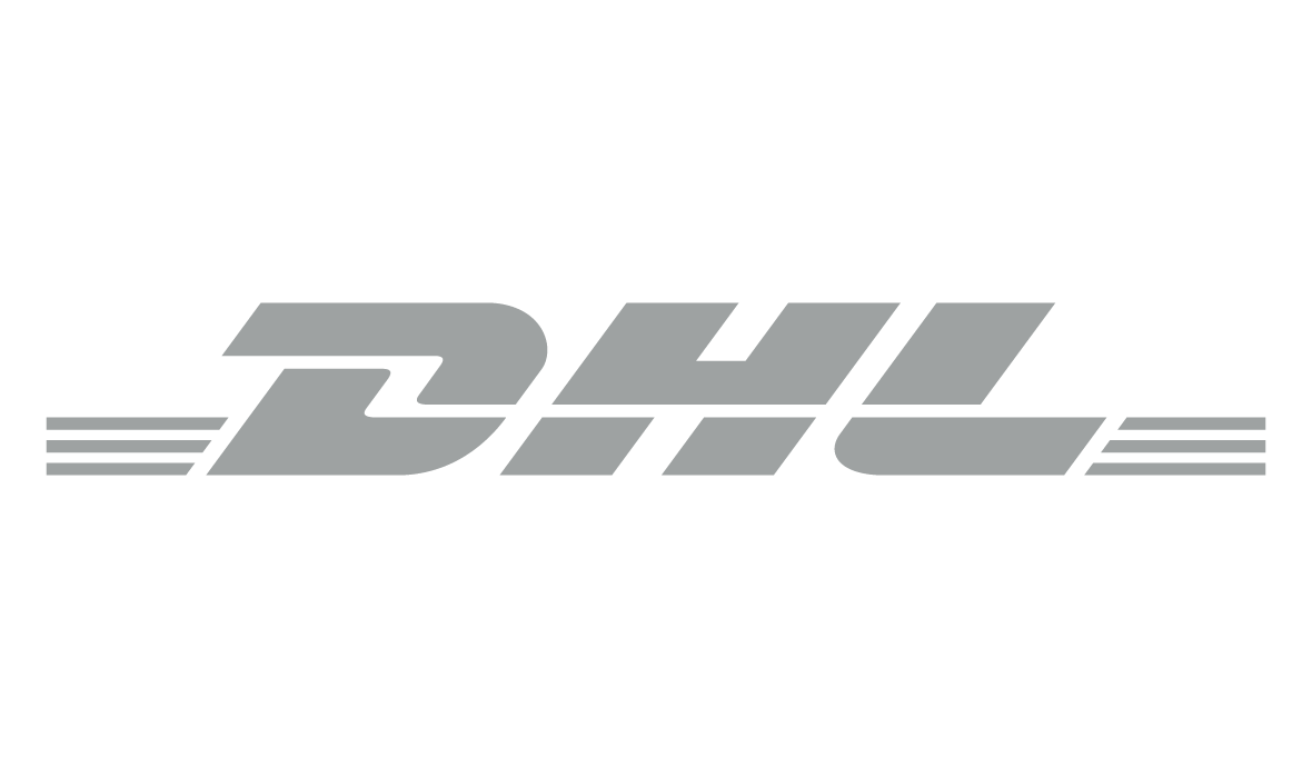 DHL Logo Firmen die auf Arbeitsplatzmatten von COBA Europe vertrauen