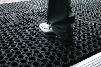 Ringmat octomat tapis de sécurité Paillasson tapis d'entrée anti-salissure extérieur caoutchouc antidérapant tapis de travail