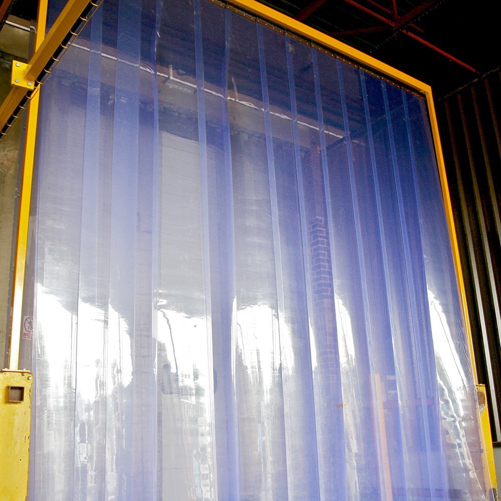 Rideau à bandes en PVC pour entrepôt frigorifique
