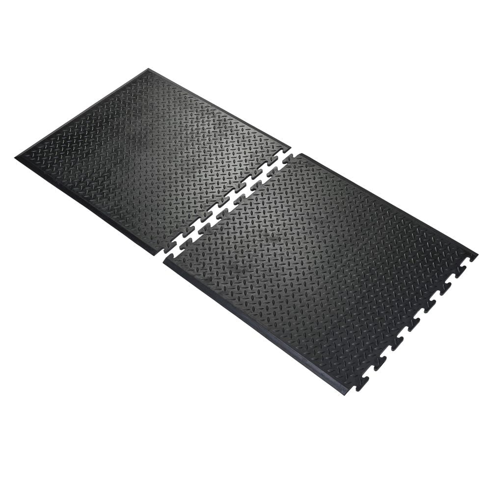 Isolated-image-of-two-black- connective-anti-fatigue-comfort-lok-tiles