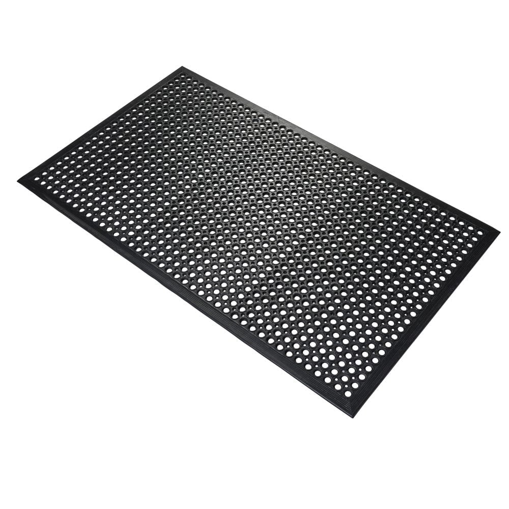 Isolated-image-of-a-black-high-duty- anti-slip-mat-on-a-white-background